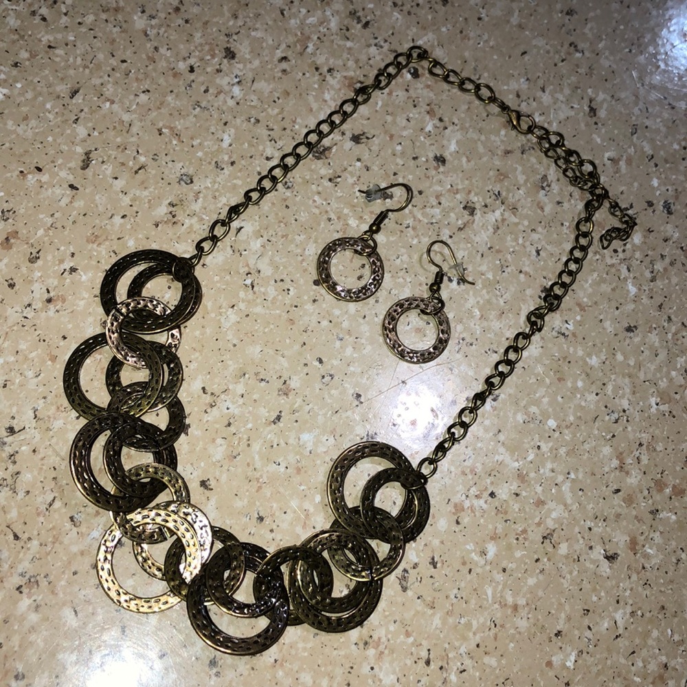 A Beautiful treasure brass necklace